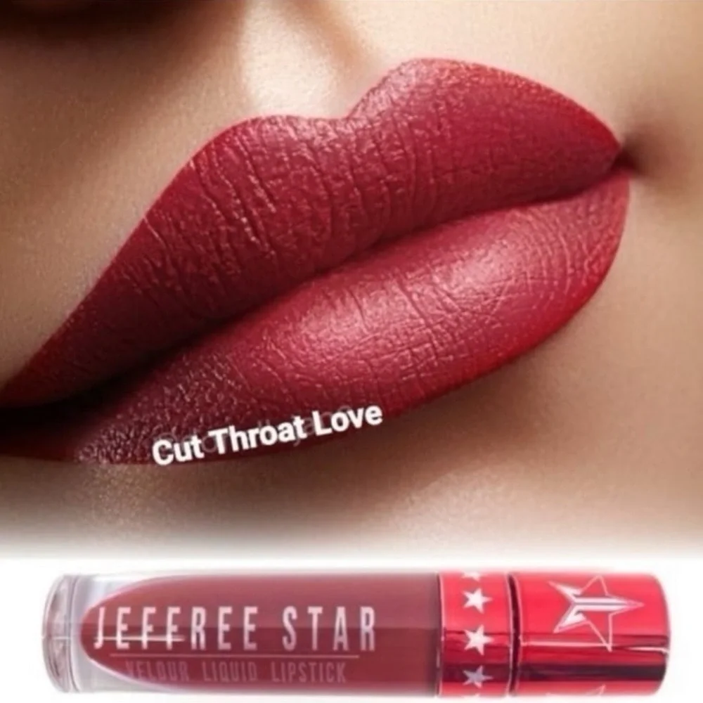 JEFFREE STAR - CUT THROAT LOVE Velour Liquid Lipstick NIB